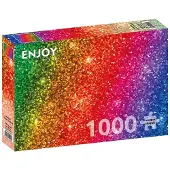 Enjoy Puzzle Puzzle mit 1000 Teilen Enjoy – Regenbogen-Glitzer-Farbverlauf