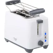 Adler AD3216 Toaster 1000W mit Brötchenaufsatz und Krümelschublade
