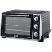 De'Longhi De’Longhi EO 20792, 20 l, Schwarz, Silber, Freistehend, Drehregler, 700 W, Mechanisch
