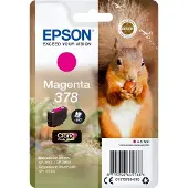 Epson Squirrel Singlepack Magenta 378 Claria Photo HD Ink, Standardertrag, Magenta, Tinte auf Pigmentbasis, 4,1 ml, 1 Stück(e), 360 Seiten
