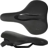 Selle Royal Rio Unitech Relaxed Sattel Schwarz 181 mm Herren,Damen Schwarz 181 mm