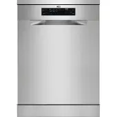 AEG FFB53937ZM, Freistehend, Standardgröße (60 cm), Edelstahl, Schwarz, Tasten, kalt, Heiß