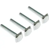 Menabo 4 Nutsteine M6x40mm Dachträger Relingträger T-Nut Adapter Nutensteine 13x13mm
