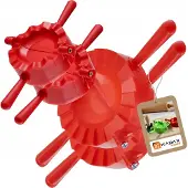 Kadax Teigtaschenformer "Locana", Formen für Teigtaschen, Rot, 4 Stück