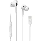 Celly UP1200TYPECWH Kopfhörer & Headset Kabelgebunden im Ohr Anrufe/Musik USB Typ-C Weiß
