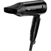 Braun HD 350 Style&Go Haartrockner 1600W Satin Hair 3 klappbar sw 107934