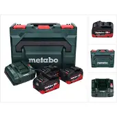 Metabo Basis Set LIHD + 3x Akku 5,5 Ah + Ladegerät + metaBOX ( 685069000 )