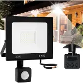 Toolight Panel Led Motion Sensor Rsl007-30Ns Black