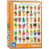 Eurographics Cacti & Succulents 1000pcs, 1000 Stück(e), Flora