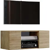 VCM TV Möbel | Wandboard | Lowboard hängend | Maße H. 40 x B. 115 x T. 36 cm | Wandschrank - Jusa