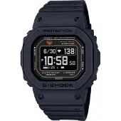 Casio Smartwatch G-SHOCK "DW-H5600", schwarz (schwarz, orange, schwarz), Smartwatches, Herren, Smartwatch, Solaruhr, Armbanduhr, Herrenuhr, Stoppfunktion,Herzfrequenzmesser