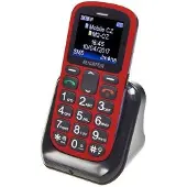 Aligator A321 Senior, Balken, Dual-SIM, 160 x 128 Pixel, 800 mAh, Rot