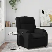 vidaXL CLORIS Loungesessel Relaxsessel Wohnzimmersessel Schwarz Kunstleder, 21,45 kg