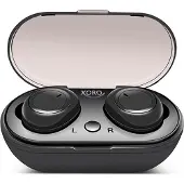 Xoro KHB 25 - Kabelloser In-Ear-Kopfhörer, integrierter Akku, extra Ladebox, Mikrofon, TWS Technologie, Bluetooth 5.0, EIN-Tasten-Steuerung