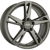 CARMANI Felge 16 Anton 7.5 Zollx17 Zoll ET37 5x120 hyper gun CA167517K537HG kompatibel mit BMW 1er Reihe 2er Reihe 3er Reihe 4er Reihe 5er Reihe X3 X4 Z3