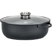 ELO Stahlwaren Alucast Bräter "Elodur Select" 7000 ml schwarz