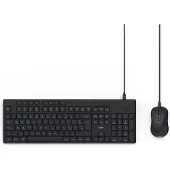 Hama USB-Tastatur-Maus-Set CKM-200, Schwarz, QWERTZ