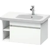 Duravit Waschtischunterschrank DuraStyle 73x44,8cm, Beck. re, weiß matt, 1 Auszug