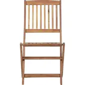 vidaXL "Winter Sale" Gartenstühle - Braun Klappbare Gartenstühle 2er-set Massivholz Akazie DE8904269