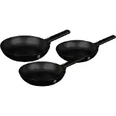 Berlinger Haus BH7095, Frittierset, Schwarz, Marmor, Schwarz, Keramik, Elektro, Gas, Halogen, Induktion, 3 Stück(e)