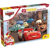 Liscianigiochi Cars Doppelte Rtsel 24el. 50 x 35 cm Auto. Autos. 86221 Lisciani P12