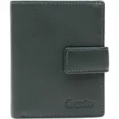 Esquire Leder Geldbörse Viktoria 62 Wallet Green dunkelgrün