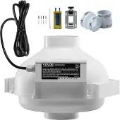 Vevor 98-114 mm Radon-Lüfter-Installationskit