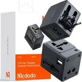 Mcdodo Reiseladegerät USB Adapter EU US UK AU für unterwegs