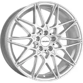 CARMANI Felge 18 Knut 8 Zollx19 Zoll ET35 5x120 white silver CA180819K35WS kompatibel mit BMW 1er Reihe 2er Reihe 3er Reihe 4er Reihe 5er Reihe X1 X3 X4