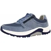 Gabor Shoes Rolling Soft Sneaker blau nautic Dreamvelour/Mesh Herren