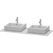 Duravit Konsole XSQUARE m 2 Ausschn 16x1400x550mm nordic we sdm