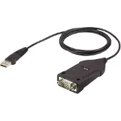 Aten USB auf RS-422/485 Adapter, Schwarz, 1,2 m, USB Typ-A, DB-9, Männlich, Männlich