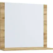 VCM Badspiegel rahmenlos | Wandspiegel | schlankes Design | Maße ca. H. 55 x B. 60 x T. 17 cm | Wandspiegel – Lendas