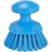 Vikan Hygiene 3885-3 runde Arbeitsbürste blau, harte Fasern, ø110mm