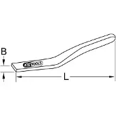 Ks Tools BERYLLIUMplus Strickeisen/Strickwerkzeug 2 mm