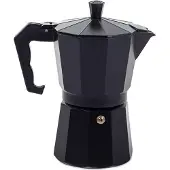 BundiGlassware Verk 07044 Kaffeemaschine für 12 Tassen 600ml Aluminium