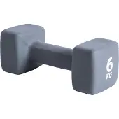 Pure 2 Improve Pure2Improve Neoprenhantel, 6.0kg - grau