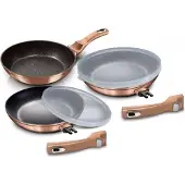 Berlinger Haus Pfannen Set BH-7054 Granit Roségold