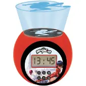 Miraculous Projektionswecker mit Timer & 3-Farben-Projektion
