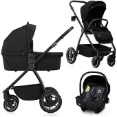 Lionelo Meril 3-in-1 Kombikinderwagen, Black Onyx