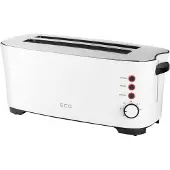 Ecg ST 13730 | Toaster | 4 Toastscheiben | Auftaufunktion | Aufwärmfunktion | 1350 W | weiss |