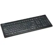 Kensington Advance Fit Slim Wireless Tastatur, Volle Größe (100%), Kabellos, RF Wireless, AZERTY, Schwarz