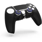 Hama 6in1-Zubehör-Set für PlayStation 5 Controller, Schwarz