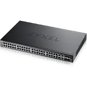 Zyxel XGS2220-54, Managed, L3, Gigabit Ethernet (10/100/1000), Rack-Einbau
