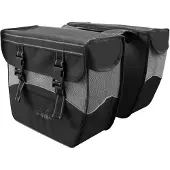 Greenlands Doppelpacktasche 34 Liter 35 x 31 x 16 cm (2x) - Schwarz / Weiß