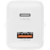 4smarts Ladegert PDPlug Duos 25W 1xC. 1xA. wei