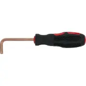 Ks Tools BRONZEplus Schraubendreher Innensechskant, gewinkelt 6 mm