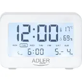 Adler Alarm Clock AD 1196w White Alarm function
