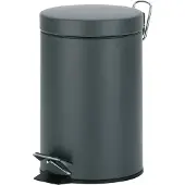 kela Kosmetikeimer Canosa Metall grau 26cm 17cmØ 3l, 21885