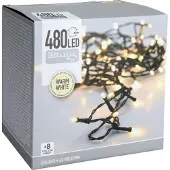 Christmas Decoration Lyskette 480 Led Warmweiß Mit Timer